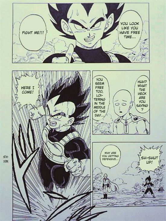 Manga Vs. Anime. - The Prince Vegeta タ