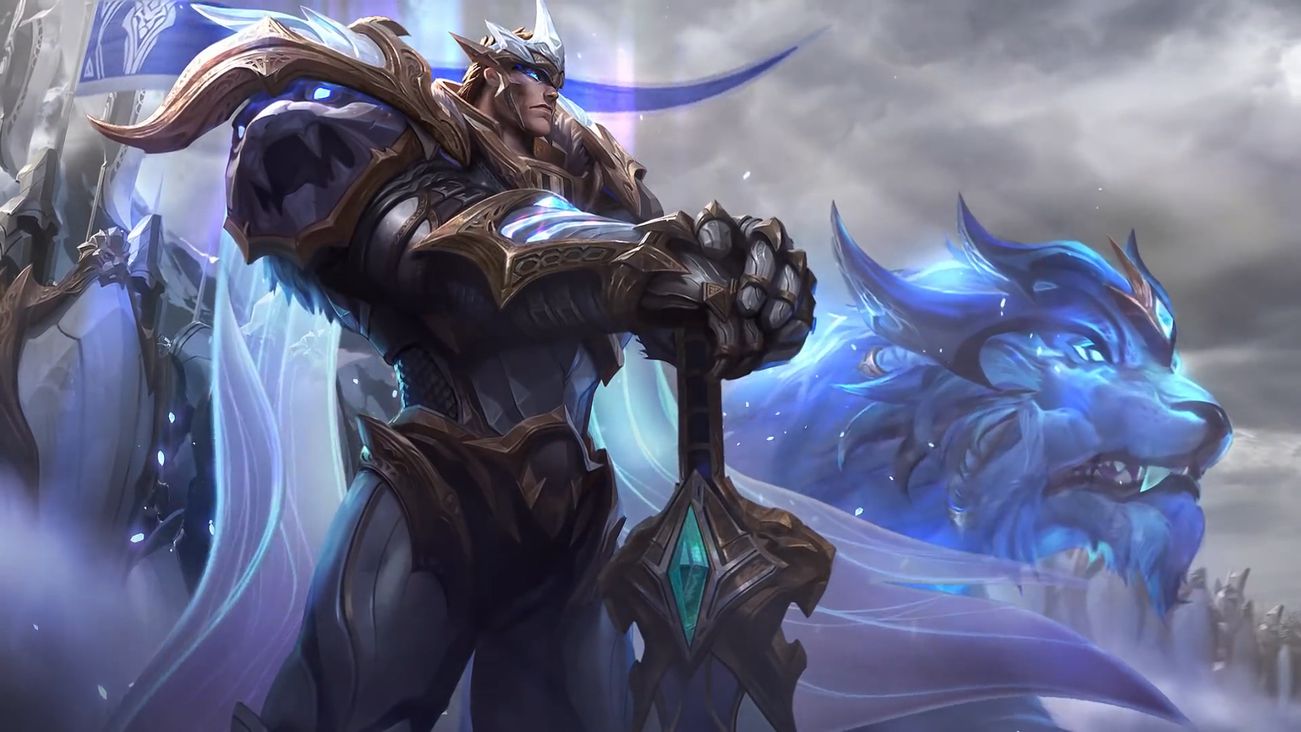 VS 2018- God-King Garen - Login Screen - League of Legends by Anime Diary -  Free download on ToneDen
