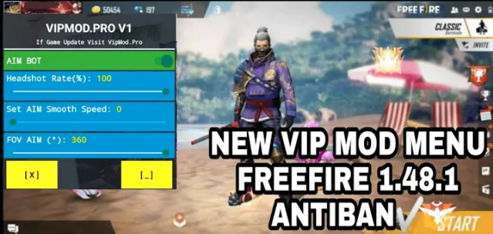 Hide Online Mod Menu v4.9.6, No Ban, VIP, Unlocked All Skin, Auto