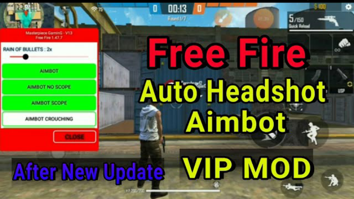 DOWNLOAD NOVO HACK Free FIRE MOD MENU VIP ATUALIZADO GRÁTIS 100