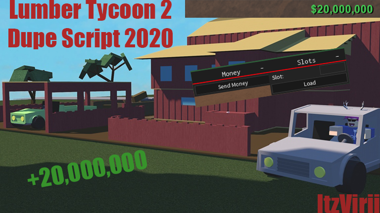Roblox Lumber Tycoon 2 Money Dupe Script Working 2020 By Itzvirii