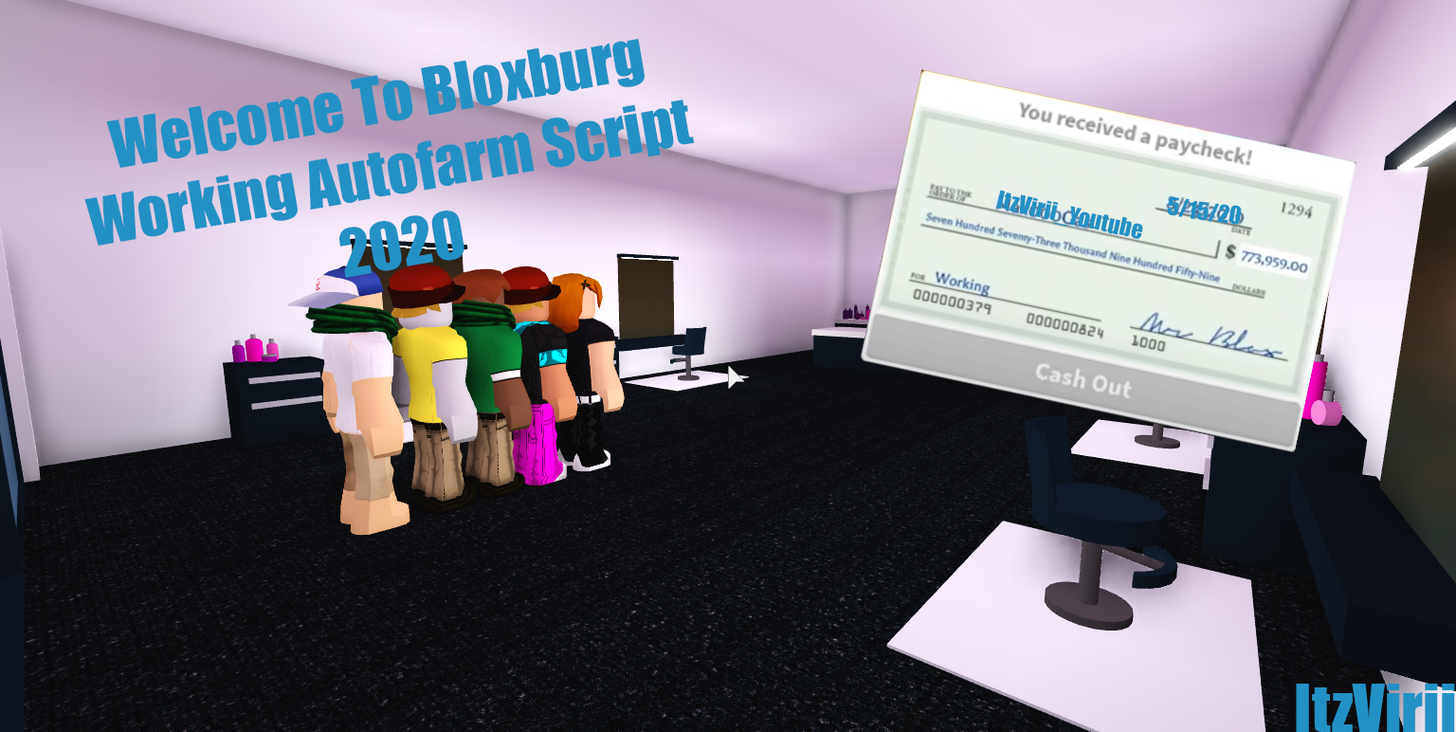 Roblox Bloxburg Autofarm Script 2020 By Itzvirii Free Download On Toneden