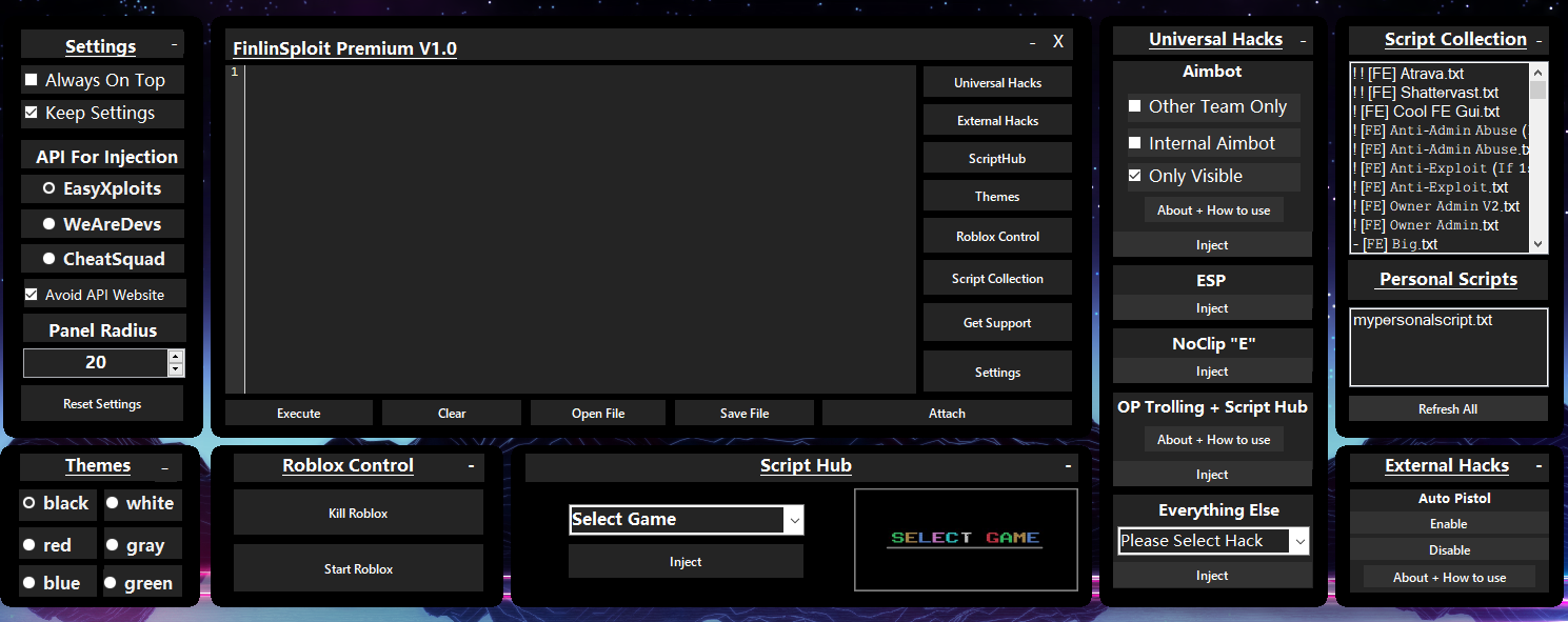 FinlinSploit Premium V1.0 FREE by Finlin Cheats - Free download on