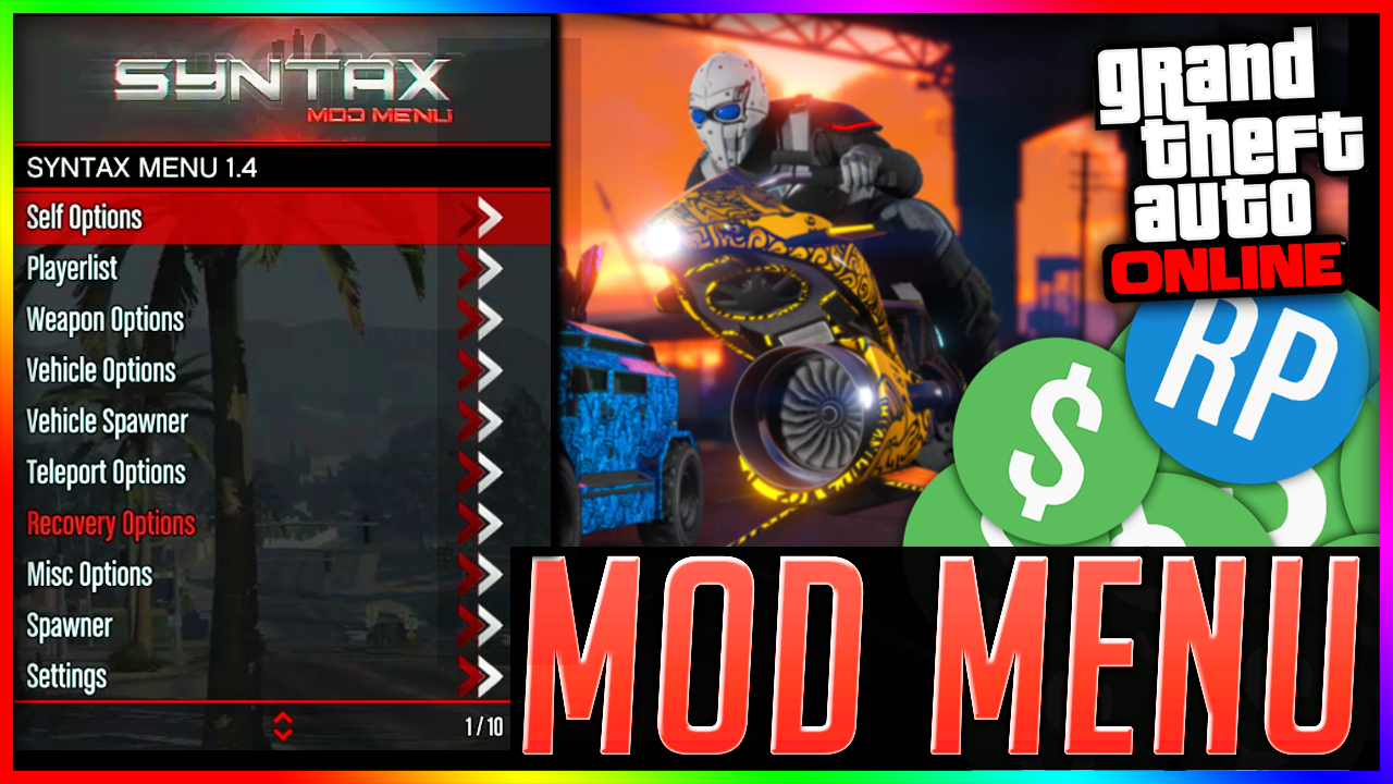 Mod Menu Gta 5 Xbox One : Gta V 1 28 Online Mod Menu ...