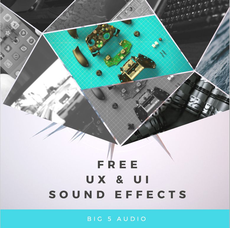 FREE UX AND UI SOUND EFFECTS by Big 5 Audio Free download on ToneDen